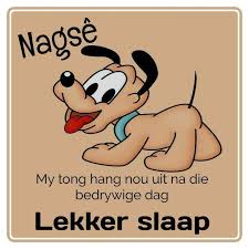 Pin On Nou Gaan Ons Slaap