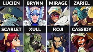 Brawlhalla Brawlhalla Twitter Comic Book Cover Epic Art Fighting Games