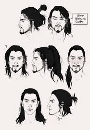 See more ideas about hair reference, how to draw hair, drawings. I Can T Stop Drawing Long Hair On Guys Hanzo Edition Long Hair Drawing Guy Drawing Hair Sketch