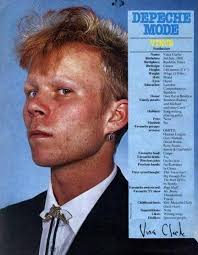 Depeche Mode: Efemérides: Vince Clarke, nació el 3 de julio de 1960