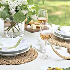 Ws Pottery Barn In 2020 Outdoor Lunch Table Outdoor Table Settings Lunch Table Settings