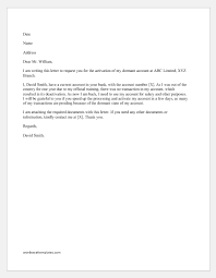 This type of fraud is expected to grow in the coming years. Letter To Manager To Activate Bank Account Word Excel Templates