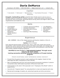 Cashier Resume Sample Job Resume Examples Resume Skills Resume Examples