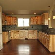 Hickory kitchen cabinets come as the one type of the kitchen cabinet that can be your consideration in selecting the new kitchen cabinet. Assembled Hickory Kitchen Cabinets 4 844 Knotty Hickory Cabinets Home Design Photos Hickory Kitchen Hickory Kitchen Cabinets Rustic Kitchen