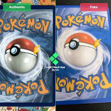 Also make sure the font weight is the same… usually the fake card will have letters that are a bit bolder, or lighter, than a genuine card. How To Spot Fake Pokemon Tcg Real Vs Fake Pokemon Trading Card Game Guide Legit Check By Ch