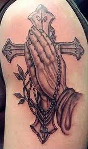 Two cross tattoos on side rib of a man. 25 Stylish Cross Tattoo Designs For Men And Women