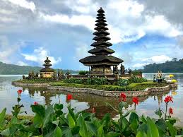 Downstream there are many smaller water. Ulun Danu Bratan Temple Tabanan Tripadvisor