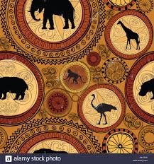Afrikanische tiercharakter gruppenfarbbuchseite premium vektor. 40 Afrikanische Muster Malen Besten Bilder Von Ausmalbilder