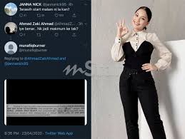 Bila kau di depan mata waktu seakan tak berputar melodi riang hatiku berbunyi. Kecoh Berita Janna Nick Nikah Di Selatan Thailand Saya Bukan Bercinta Dengan Suami Orang Sampai Nak Kahwin Lari Sensasi Mstar