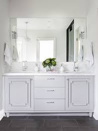 When you need more space in the bathroom, the perfect vanity should be selected. Bathroom Vanity Moldings Transitional Bathroom Jodie Rosen Design White Vanity Bathroom White Bathroom Cabinets Trendy Bathroom