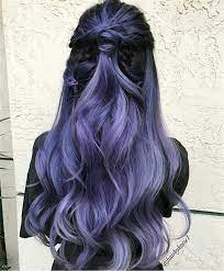 80 Chic Ombre Lavender Hairstyles With Highlights Trend In 2019 Hair Styles Hair Color Dark Hair Color Purple