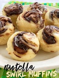 Nutella Swirl Muffin Bites Recipe Recipes Nutella Recipes Instant Pot Dinner Recipes