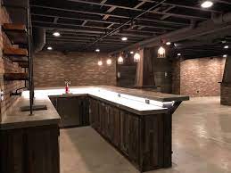 Your industrial basement stock images are ready. Industrial Basement Sous Sol Rustique Relooking De Sous Sol Bar Salon