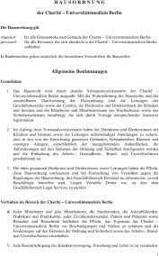 We did not find results for: H A U S O R D N U N G Der Charite Universitatsmedizin Berlin Allgemeine Bestimmungen Pdf Kostenfreier Download
