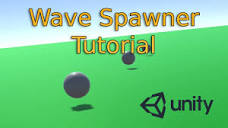 Unity Tutorial: How to Create a Wave Spawner - YouTube