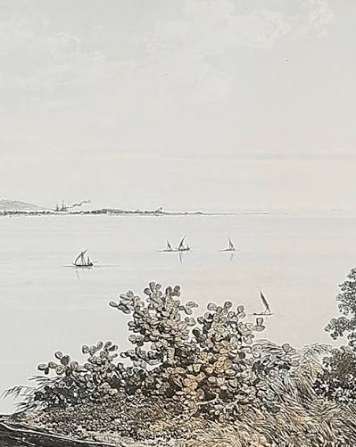 The present lot is a large-scale, hand-coloured panorama that offers a sweeping view of Bombay as seen from the Malabar Hill. ⁠ ⁠ Created during a period of growing British imperial and