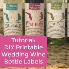 Use cricut design space and print then cut your custom design! Tutorial Print And Cut Wedding Wine Bottle Labels With Silhouette Cutting For Business