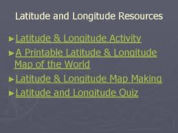 Using a spherical world globe and demonstrate that the globe is bisected north to south between the poles by an imaginary line called the prime meridian, and east to west through its divide students into pairs and give each pair a copy of the atlantic ocean map and a latitude and longitude worksheet. Longitude Latitude Time Shape Shape The Earth Is