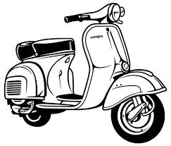 Sketsa gambar motor vespa garlerisket. 9 Vespa Ideas Vespa Vespa Vintage Vespa Scooters