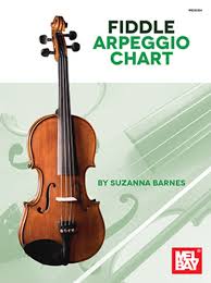 fiddle arpeggio chart chart mb 30354 from mel bay