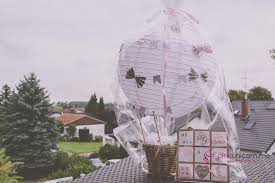 Einzigartig handgefertigte geschenke im ballon zu hochzeit, geburtstag, kindergeburtstag. Hochzeits Heissluftballon Basteln Pinkunicorn Me