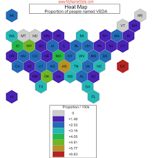 VEDA First Name Statistics by MyNameStats.com