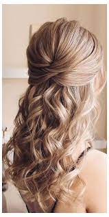 43 Eye Catching Half Up Hairstyles Golden Blonde Beauty Prom Hairstyles Half Up Half Do In 2021 Half Up Wedding Hair Wedding Hair Half Wedding Hair Inspiration