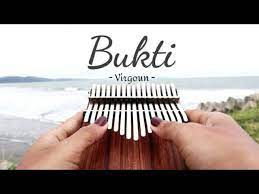 Bukti Virgoun Kalimba Cover With Tabs Youtube