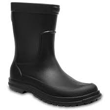 Mens Crocs Rain Boots Size 4 12 Black Crocs Singapore