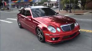 Chrome Red Wrap On Mercedes Benz E63 Amg Mercedes Benz E63 Amg Mercedes Benz E63 Mercedes Benz