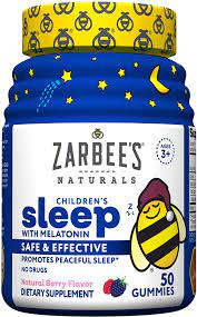 Buy melatonin online and view local walgreens inventory. Amazon Com Zarbee S Naturals Children S Sleep With Melatonin Supplement Natural Berry Flavored 50 Gummies Health Personal Care