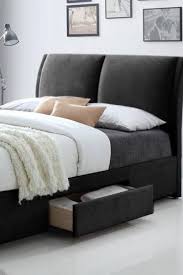 zwart tweepersoonsbed met opbergruimte in leder meubis babano thuisdecoratie tweepersoonsbed lattenbodems