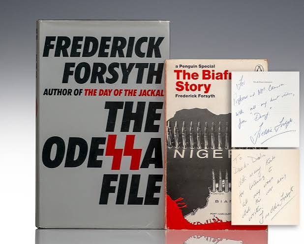 The Odessa File. [with] The Biafra Story. [with] Frederick Forsyth Signed  Letter Collection. - Raptis Rare Books | Fine Rare and Antiquarian First  Edition Books for Sale