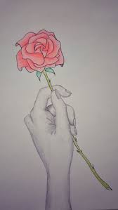 Easy Drawing Rose Bleistift Pin Blog News Easy Drawings Roses Drawing Drawings