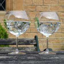 Koyal wholesale apothecary glass jars, couture, large canisters set of 3, candy buffet jars, vanity mirror jars, bathroom organizer, cookie jar kitchen set 4.3 out of 5 stars 40 $49.99 $ 49. Pair Of Giant Gin Glasses The Present Finder