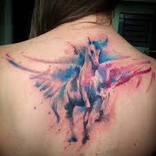 The colorway is inspired by cloud's rose tattoo, the symbol. Pegasus Tattoo Body Art Tattoos Horse Tattoo