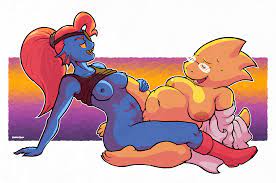 2020 3 toes 5 fingers abs accessory alphys anthro anthro on  anthro areola athletic athletic female belly big belly big breasts black  clothing black eye patch black eyes black