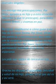 Para peticiones de hijos o por embarazadas. Universodeangeles Oracion A Los Angeles Para Eliminar Las Preocupaciones Oraciones Frases Originales Oracion Por Los Hijos