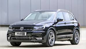 Fahrwerksspezialist H R Legt Den Neuen Vw Tiguan Tiefer Autonews Fahrwerk Autos Tiguan