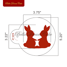 Osterhasen Schablone Fur Kuchen Und Kuchen Schablone Dekorieren Form Cookies Schablone Kunststoff Formenbau Bakware Kuchen Werkzeug Backformen Aliexpress