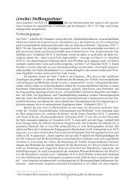 Dazu kommt, dass ich meine bachelorarbeit im november 2013 abgegeben habe, ende januar wieder bekommen sollte, aber es eben erst vor zwei tage also ende juni 2014 kam. Pdf Zweite Stellungnahme Zum Gutachten Von Prof Dr Xxx Uber Die Bachelorarbeit Des Autors Die Innerartliche Variation Des Menschlichen Vokaltrakts Und Der Stimme