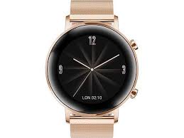 Huawei Watch Gt 2 Elegant Edition Amoled Display Gps Smartwatch With Heart Rate Monitor 42mm Rose Gold Milanese Strap 55024847 Canada Warranty Newegg Com