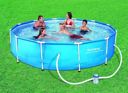 Frame Pool Steel Pro Set Mit Filterpumpe 366 X 76cm Swimmingpool Fur Den Garten Leichter Und Schneller Auf Und Abbau S Pvc Laminat Pool Spielzeug Draussen