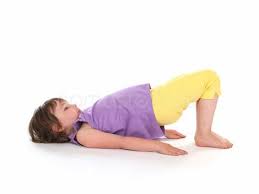 Bridge Pose Kids Yoga Poses Yoga For Classrooms Namaste Kid Kids Yoga Poses Yoga For Kids Exercise For Kids