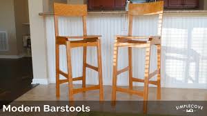This is an extremely easy diy bar stool that anyone can make. How To Make Modern Barstools Youtube