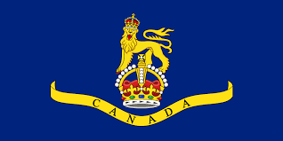 The governor general's flag is blue with the crest of the arms of canada in its centre. File Flag Of The Governor General Of Canada 1931 1952 Svg Wikipedia