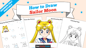 How To Draw Sailor Moon Really Easy Drawing Tutorial Quick touch up to the sailor moon redraw i did last year as the tags trending on twitter! how to draw sailor moon really easy