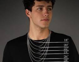 Mens Necklace Rustic Tag Wabi-sabi Pendant for Men in Sterling Silver  Custom Engraving Personalized Jewelry