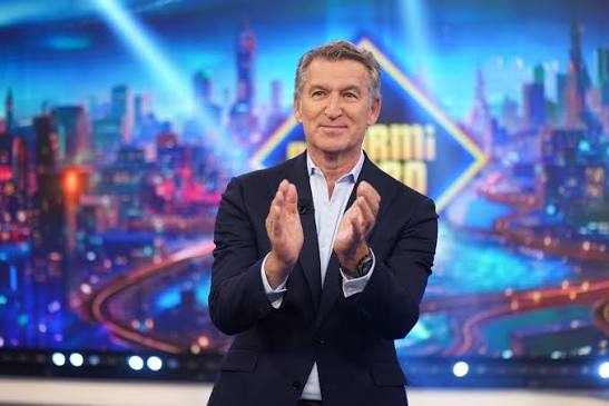 Hoy ha venido a divertirse a El Hormiguero, @anunezfeijoo #FeijóoEH