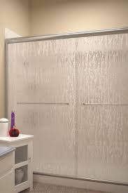 Celesta 3850 Sliding Enclosure Rain Glass Brushed Nickel Finish Glass Shower Doors Shower Doors Rain Glass Shower Door